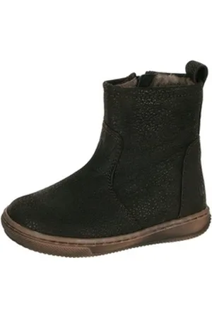 Clic! Boots Stiefeletten CL-9084 Unisex Leder Lammfell Lauflern Schnürstiefelette