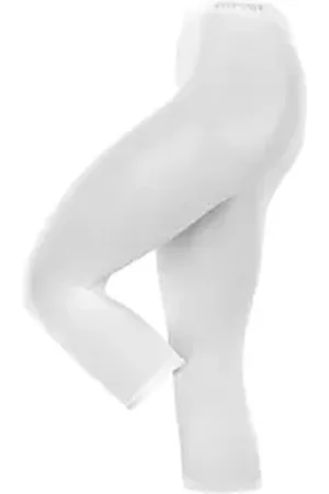 ESPRIT Feinstrumpfleggings Cotton Capri (1 St) ein angenehmer Komfort weiß 38-40