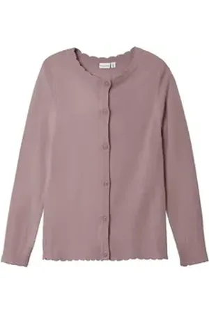 NAME IT Strickjacke Vamone (1-tlg) Plain/ohne Details rosa 92