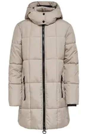 JDY Wintermantel Daisy (1-tlg) beige S