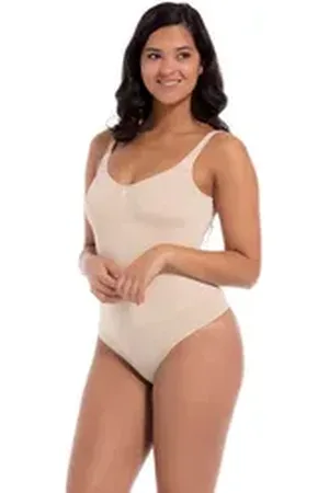 MAGIC Bodyfashion Shaping-Body Low Back Body glatte, nahtlose Verarbeitung für einen unsichtbaren Look beige L
