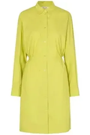 Samsøe Samsøe Sommerkleid Damen Freizeitkleid LUA (1-tlg) grün L