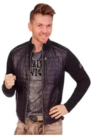 SPIETH & WENSKY Outdoorjacke Steppjacke Herren - SETUS - schwarz schwarz S