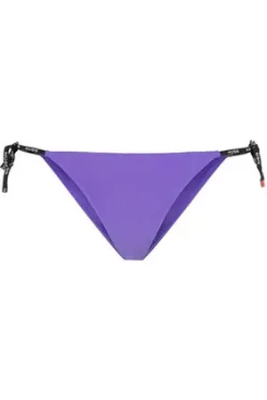 HUGO BOSS Bikini-Hose mit Logoschriftzügen lila S