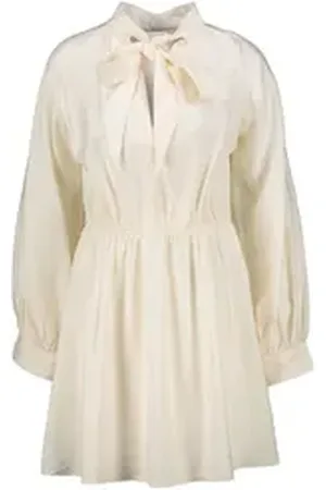 Samsøe Samsøe Sommerkleid Damen Kleid EBBALI (1-tlg) weiß XL
