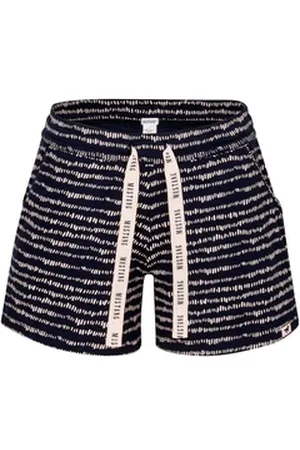 Mustang Shorts Shorty Damen Hose (1-tlg) lässige Weite blau XL
