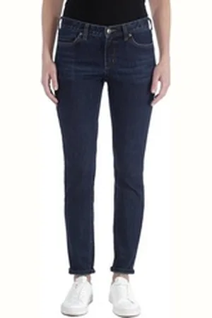 Carhartt Skinny-fit-Jeans für Damen, Slim Fit Slim Fit blau W6