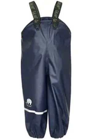 CeLaVi Regen- und Matschhose Kinder Regenlatzhose marineblau blau 80