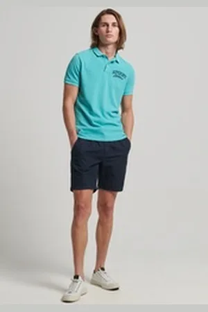 Superdry Poloshirt SD-VINTAGE SUPERSTATE POLO blau S