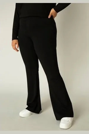 Base Level Treggings Allie Aktuelle Boocut-Form schwarz 44