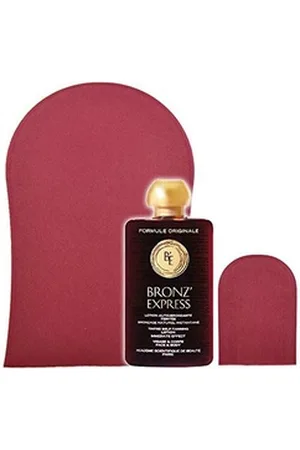Académie Scientifique De Beauté Academie Paris Selbstbräunungslotion Academie Bronz Express Lotion+ Applikator klein + gross