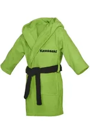 Kawasaki Kinderbademantel Kinder Bademantel, Kapuze 116