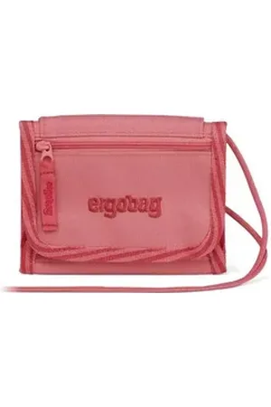 Ergobag Geldbörse Brustbeutel (Portemonnaie), Inklusive Münzfach rosa 14 cm x 1 cm x 10 cm