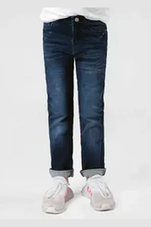 Staccato Regular-fit-Jeans EMMA Regular Fit blau 110