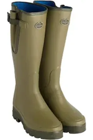 Le Chameau Gummistiefel Vierzonord Gummistiefel Stoßdämpfend, Wärmeisolation grün 48 EU