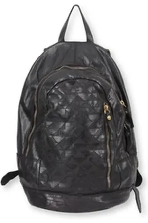 Campomaggi Rucksack Laptoprucksack Zaino Leder gelasert schwarz