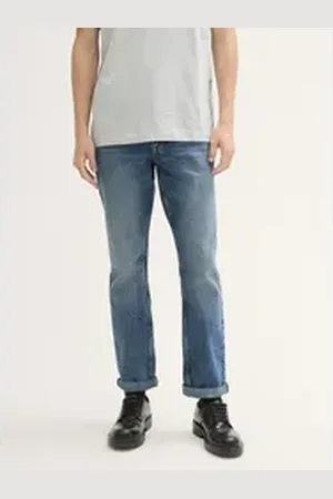 TOM TAILOR Denim Straight-Jeans TTAEDAN Straight Jeans grau 31/34