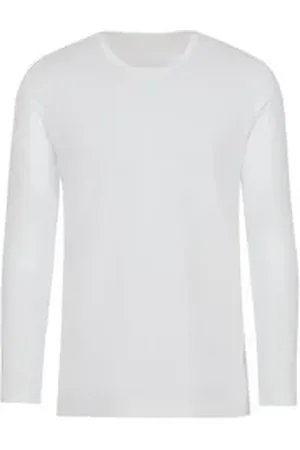 Trigema Longsleeve Langarmshirt (1-tlg) weiß 128