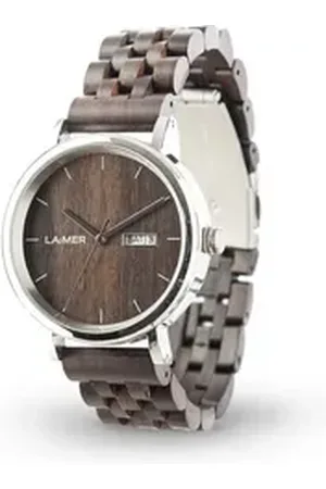 Laimer Automatikuhr Herren Armbanduhr Raúl Sandelholz Analog 0063, (1-tlg)