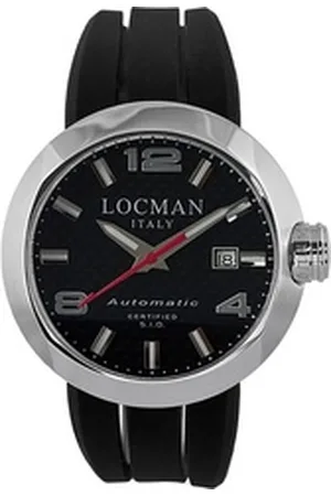 Locman Italy Automatikuhr schwarz