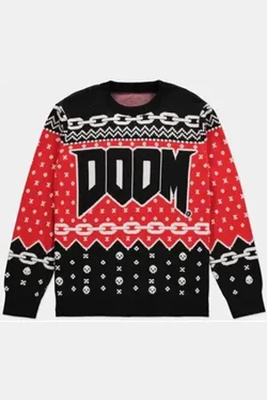 DOOM Kapuzenpullover bunt S