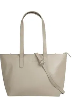 Bruno Banani Shopper, echt Leder beige