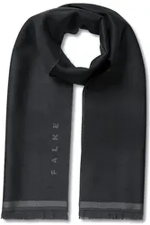 Falke Schal, (1-St), aus Merinowolle schwarz