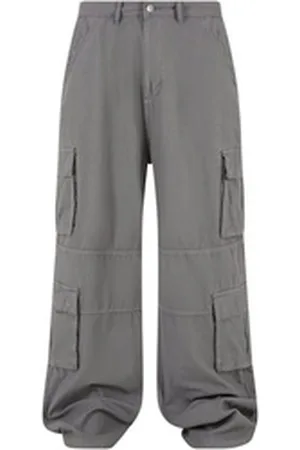 DEF Cargoshorts Herren Cargohosen (1-tlg) grau 34