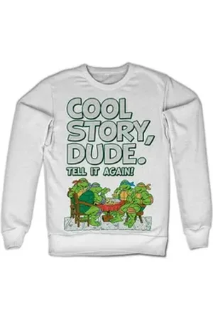 Teenage Mutant Ninja Turtles Rundhalspullover weiß M