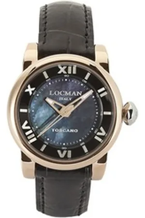 Locman Italy Automatikuhr schwarz