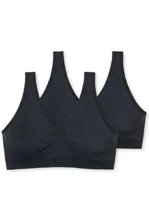 Schiesser Bustier Seamless Light (2-tlg) schwarz 140