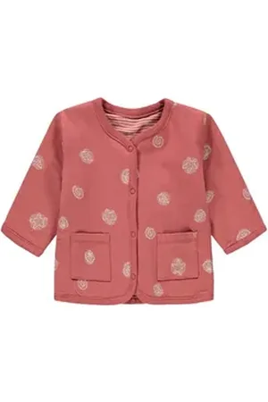 bellybutton Wendejacke Wende-Jacke (1-St) Druckknöpfe braun 86