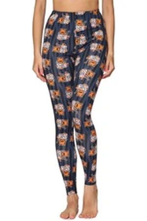 Merry Style Leggings Mädchen Jugend Lange Leggings MS10-408 (1-tlg) elastischer Bund blau 170