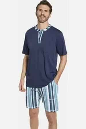 BABISTA Shorty VILORO (Set, 2 tlg) mit farbigem Muster blau M (48/50)