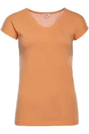LIVING CRAFTS Sleepshirt OKELANI GOTS zertifiziert orange S