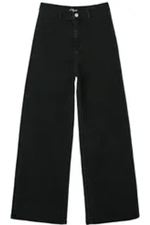 QS by s.Oliver Junior Weite Jeans mit Wide-Legs schwarz 170
