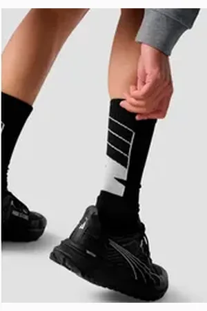 BMW Langsocken mit Stickerei schwarz 35-38