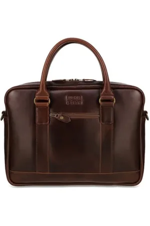 Buckle & Seam Businesstasche Everett braun