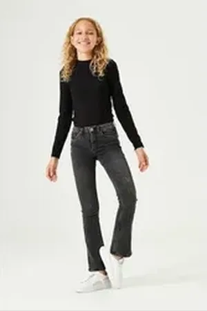 Garcia Bootcut-Jeans Rianna for GIRLS schwarz 128