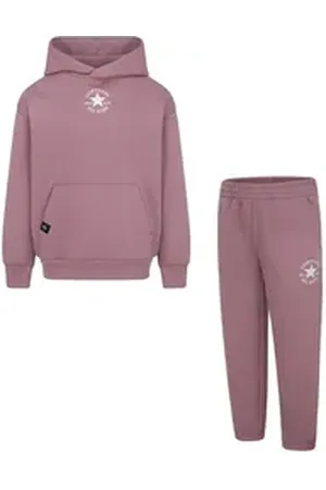 Converse Jogginganzug CNVN SUSTAINABLE CORE PO SET, für Kinder lila 7 (122)