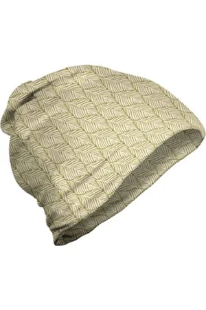 Abakuhaus Beanie Wandern im Freien Aloha Dschungel-Design Blätter-Grafik grün