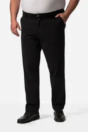 Boston Park 5-Pocket-Jeans Twillhose Traveller-Bund FlatFront schwarz 36