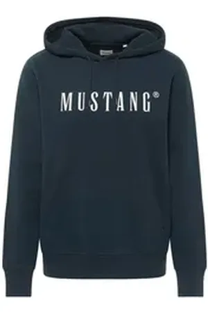 Mustang Kapuzenpullover BRONSON aus Baumwolle blau 6XL