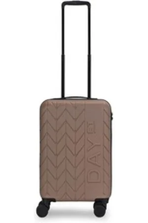 Day Et Hartschalen-Trolley Chewron, 4 Rollen rosa