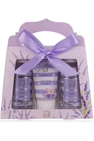 accentra Pflege-Geschenkset LAVENDEL, in einer Geschenkbox lila