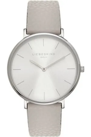 liebeskind Quarzuhr Kunstleder beige