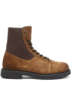 Diesel Wildleder Stiefel - D-ALABHAMA BT P2590 Schnürboots braun 44 EU