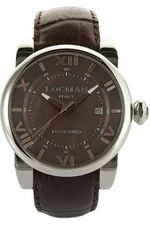 Locman Italy Automatikuhr silberfarben