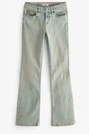 Next Bootcut-Jeans Niedrige Bootcut-Jeans (1-tlg) blau 29