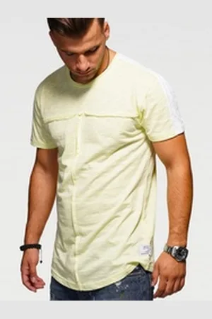 2Y T-Shirt MSPERTH im Oversize-Stil gelb XL